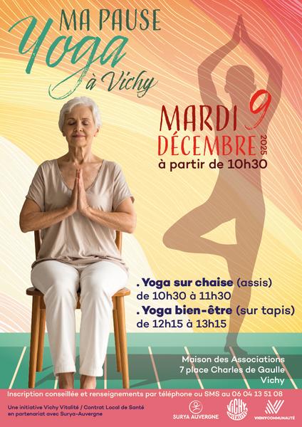 Ma pause Yoga à Vichy