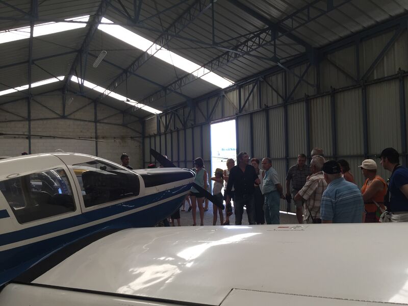 Visite de l'aérodrome de Jonzac - Rencontres & Découvertes Locales