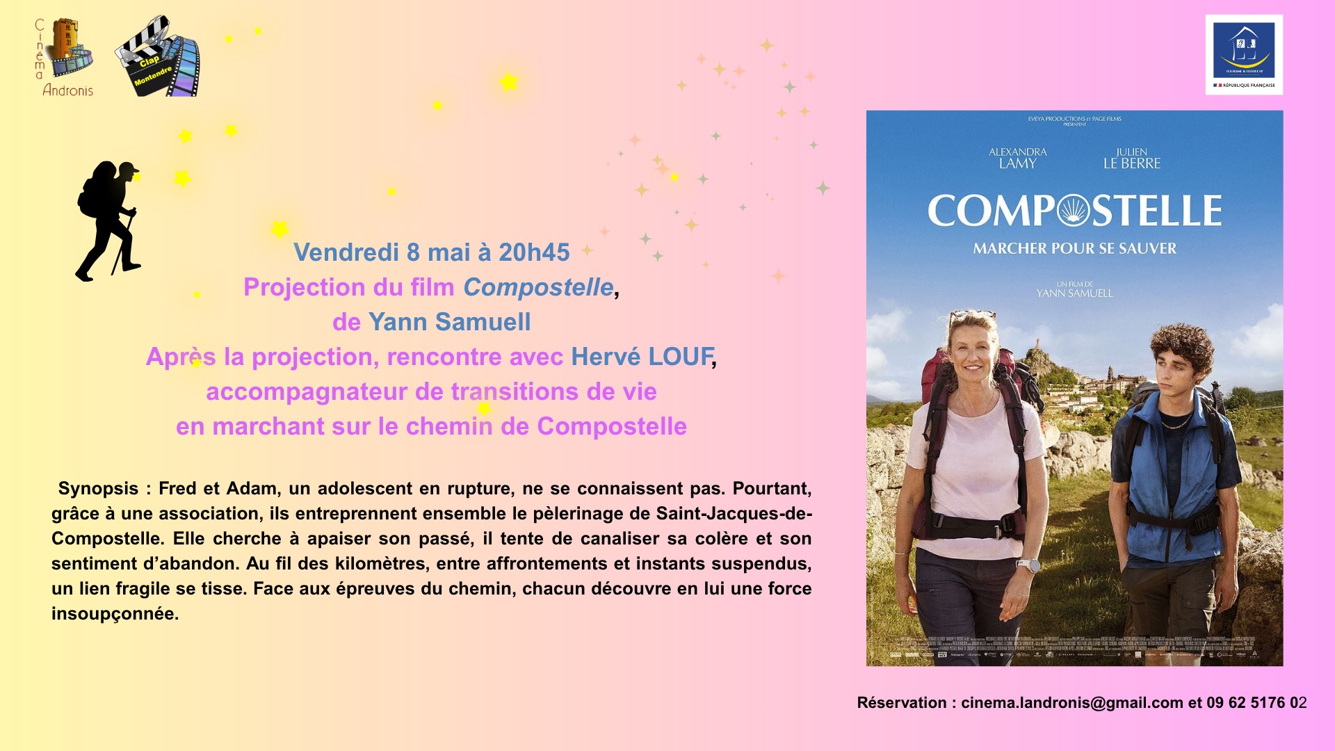 Projection film "Compostelle"