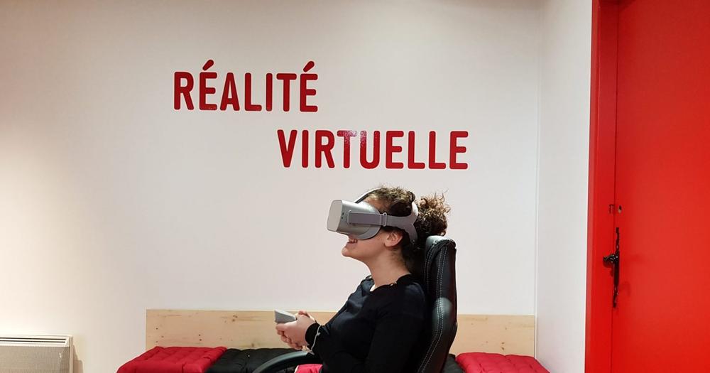 La Micro Folie "testons la réalité virtuelle"