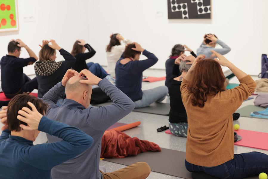 Visite sensorielle au MAMC+