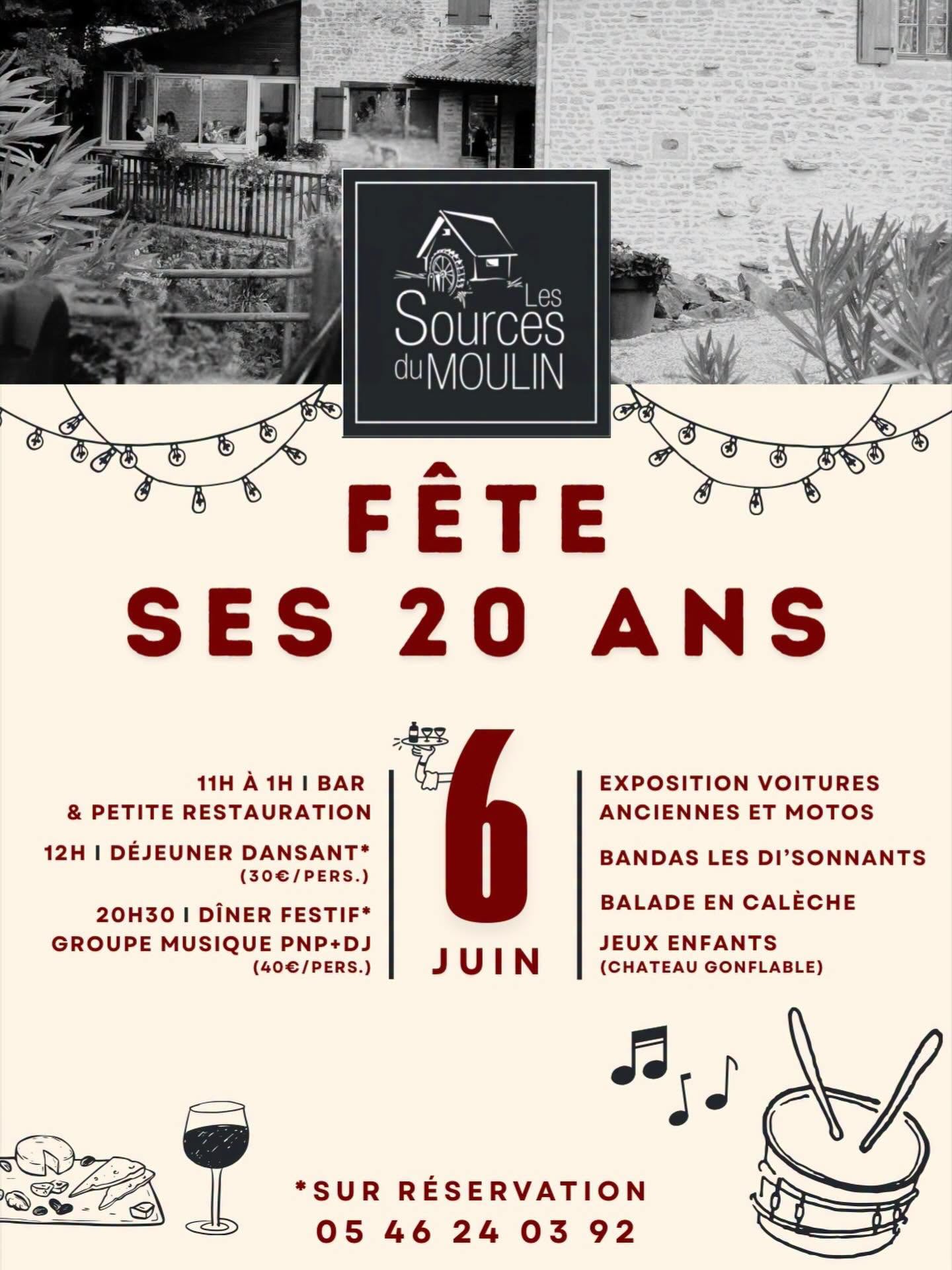 Les sources du Moluin fête ses 20 ans