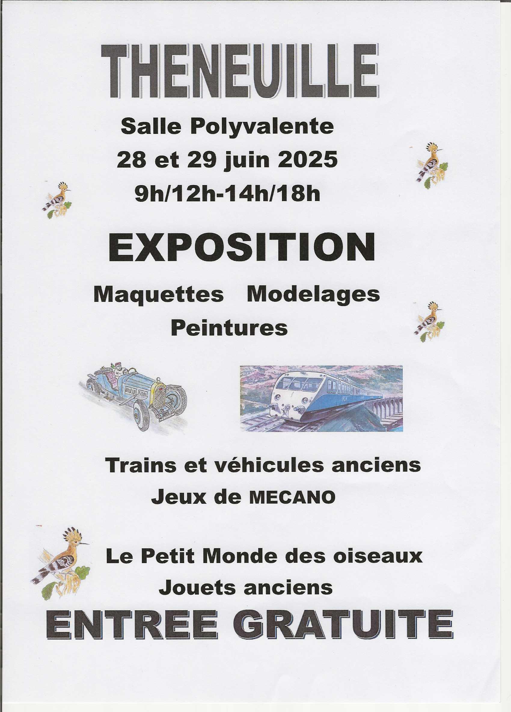 Exposition Maquettes et Modelage