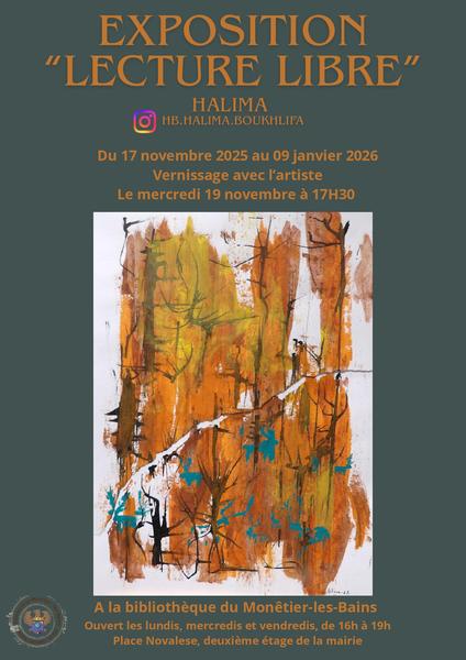 Exposition ' lecture Libre'_Le Monêtier-les-Bains