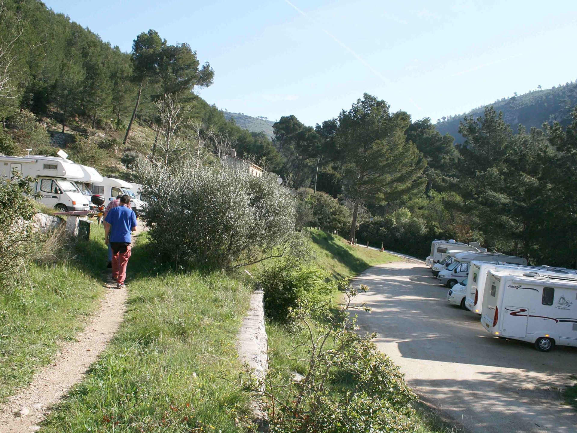 Aire de Camping-car la Ribassée  France Provence-Alpes-Côte d'Azur Bouches-du-Rhône Cuges-les-Pins 13780