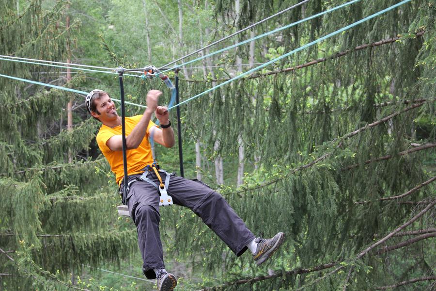 Parcobranche du Diable : méga parc accrobranche et tyroliennes géantes_Avrieux