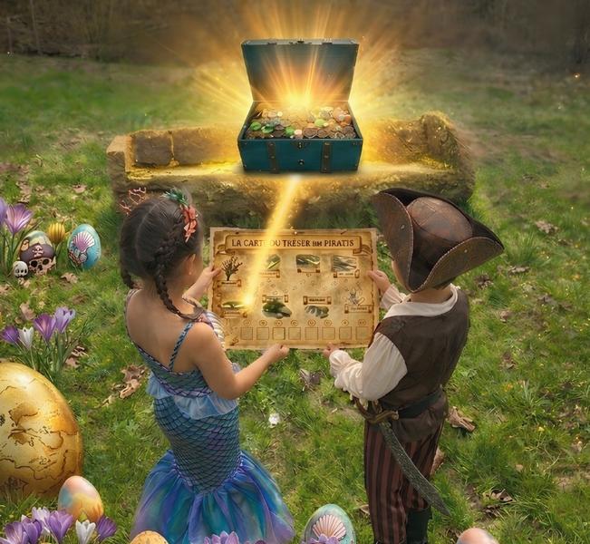 Grand jeu de piste de Pâques