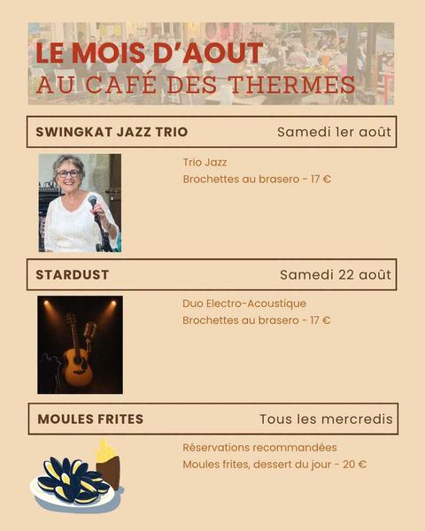 Concert au Café des Thermes - Stardust