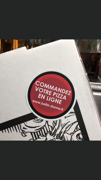 Boite pizza commande en ligne