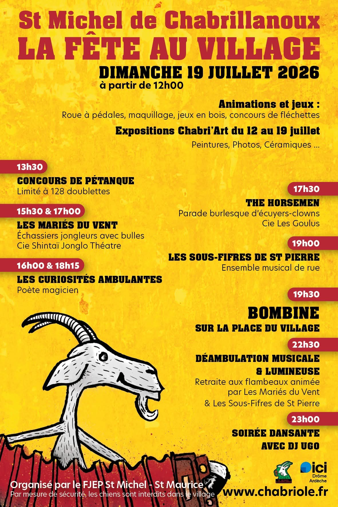 Festival de La Chabriole #49 - Fête du village