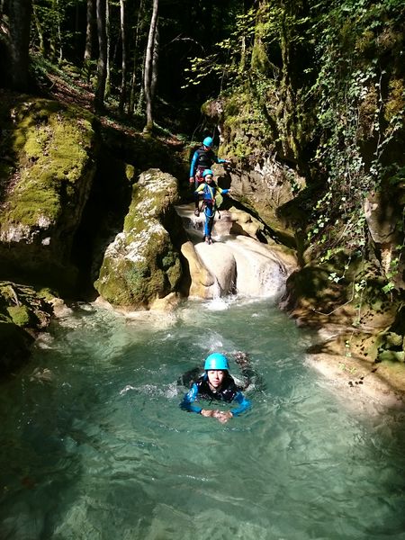 Taupe canyon - canyoning