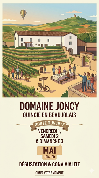 Portes ouvertes au Domaine Joncy_Quincié-en-Beaujolais
