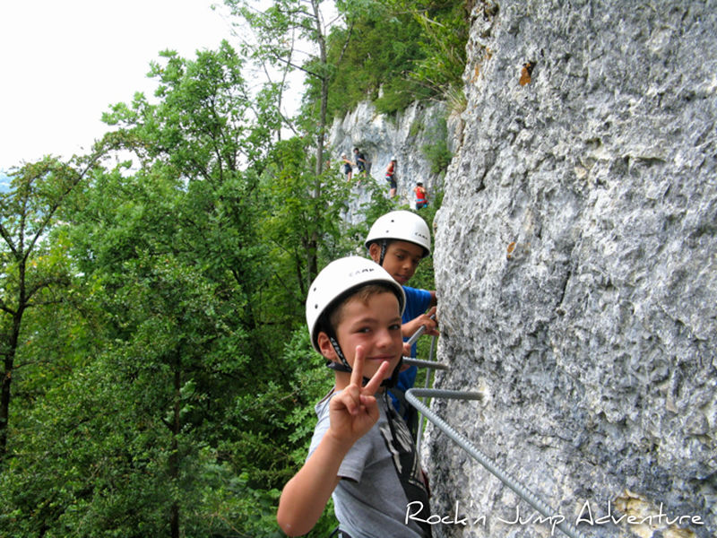 Via Ferrata dans le Jura à Vouglans, Fort l'Ecluse et Morez