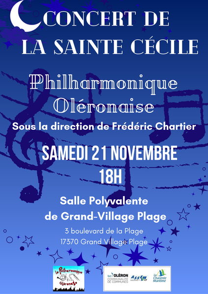 Concert de la Sainte Cécile 2026