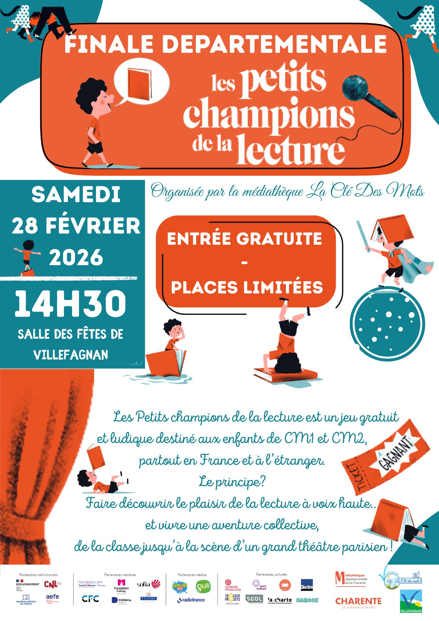 Finale départemental des petits champions de la lecture