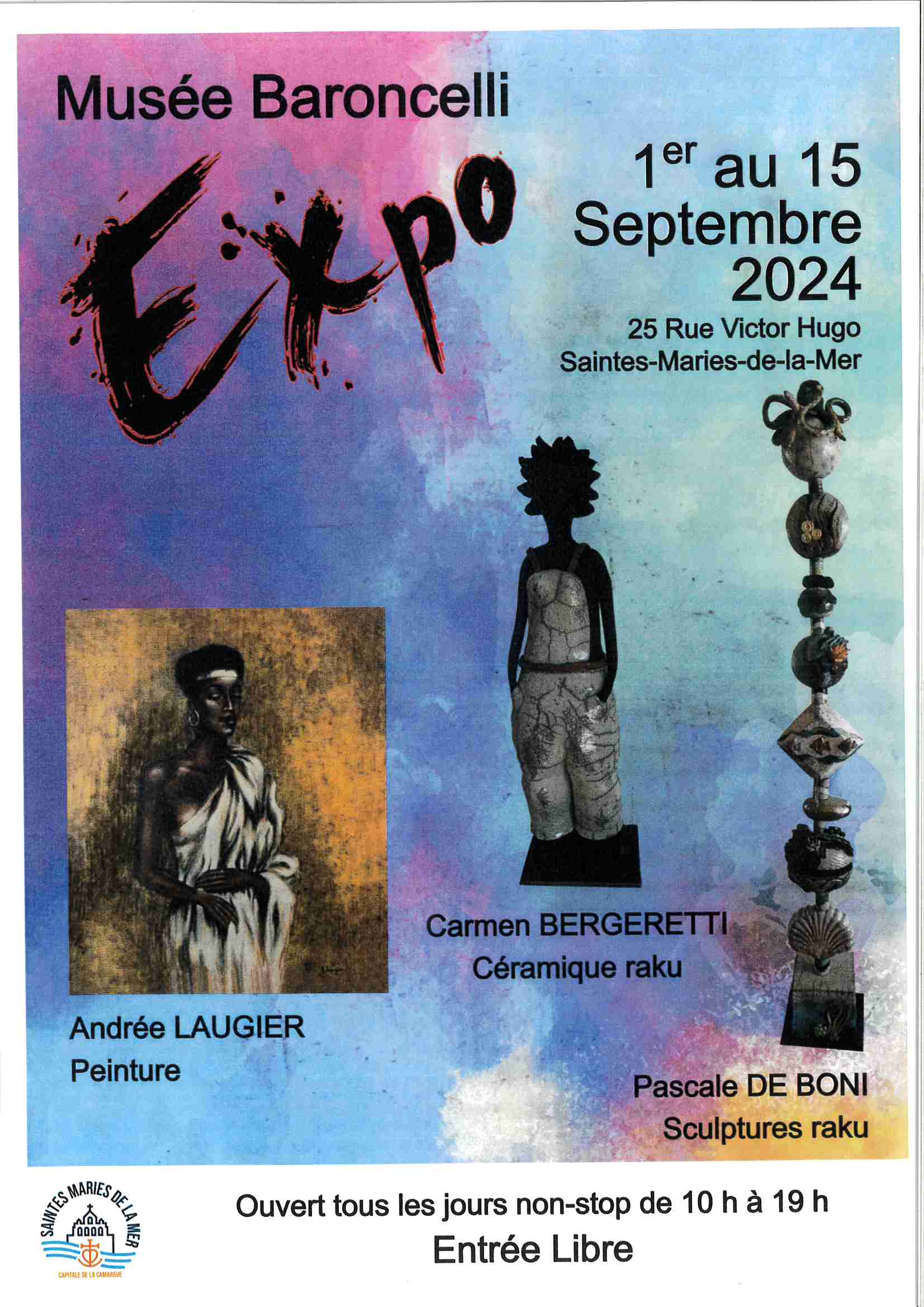 Exposition des oeuvres de Mme Bergeretti