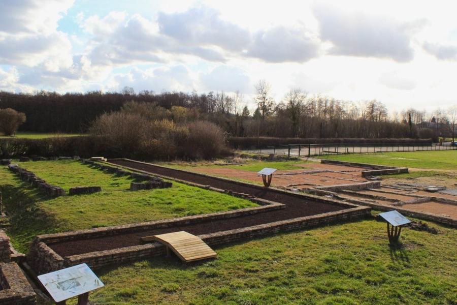 Site archéologique et jardin expérimental du Vernai - Saint Romain de Jalionas - Balcons du Dauphiné - Nord-Isère - à moins d'une heure de Lyon