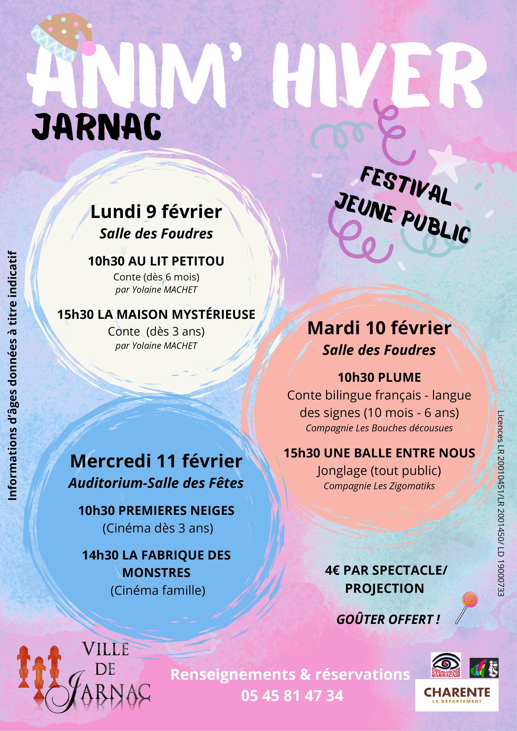 Festival | Anim’Hiver -- Salle des Foudres