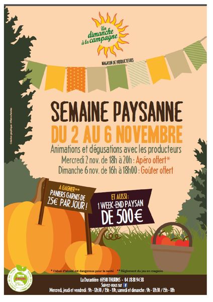 Semaine paysanne