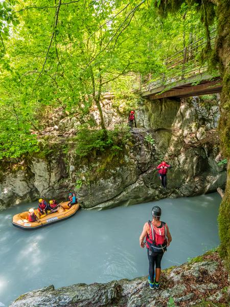 Itinéraire pédestre : rando'bus Les Gorges des Tines