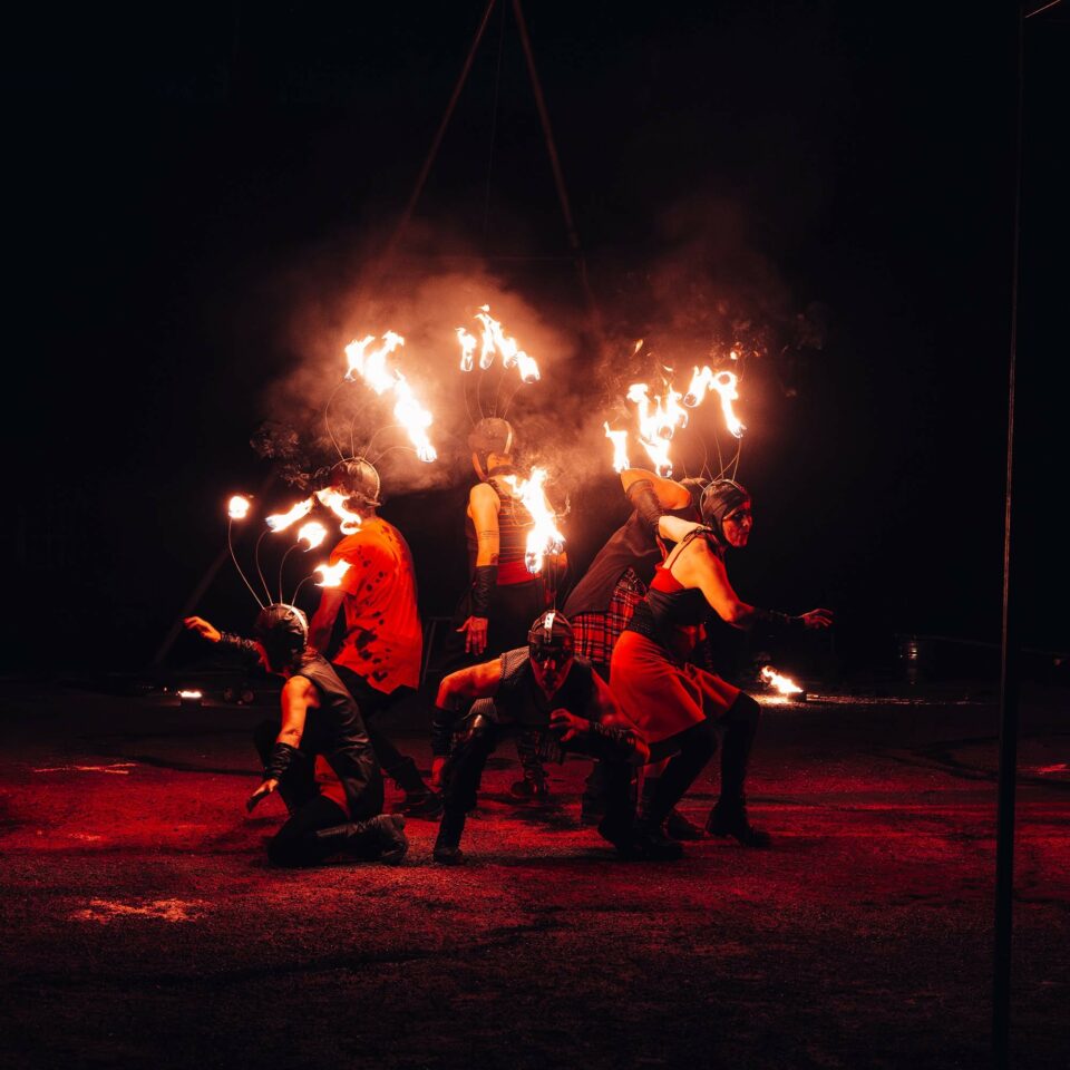 Rugissement : grand spectacle de feu