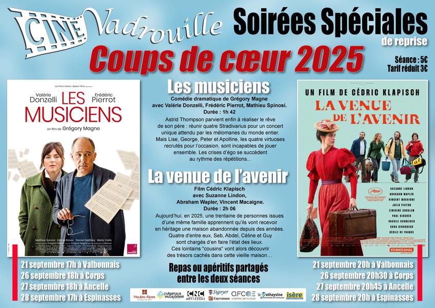 Soirée cinéma Coups de coeur 2025_Espinasses - © Soirée cinéma Coups de coeur 2025_Espinasses Soirée cinéma Coups de coeur 2025_Espinasses - © Soirée cinéma Coups de coeur 2025_Espinasses