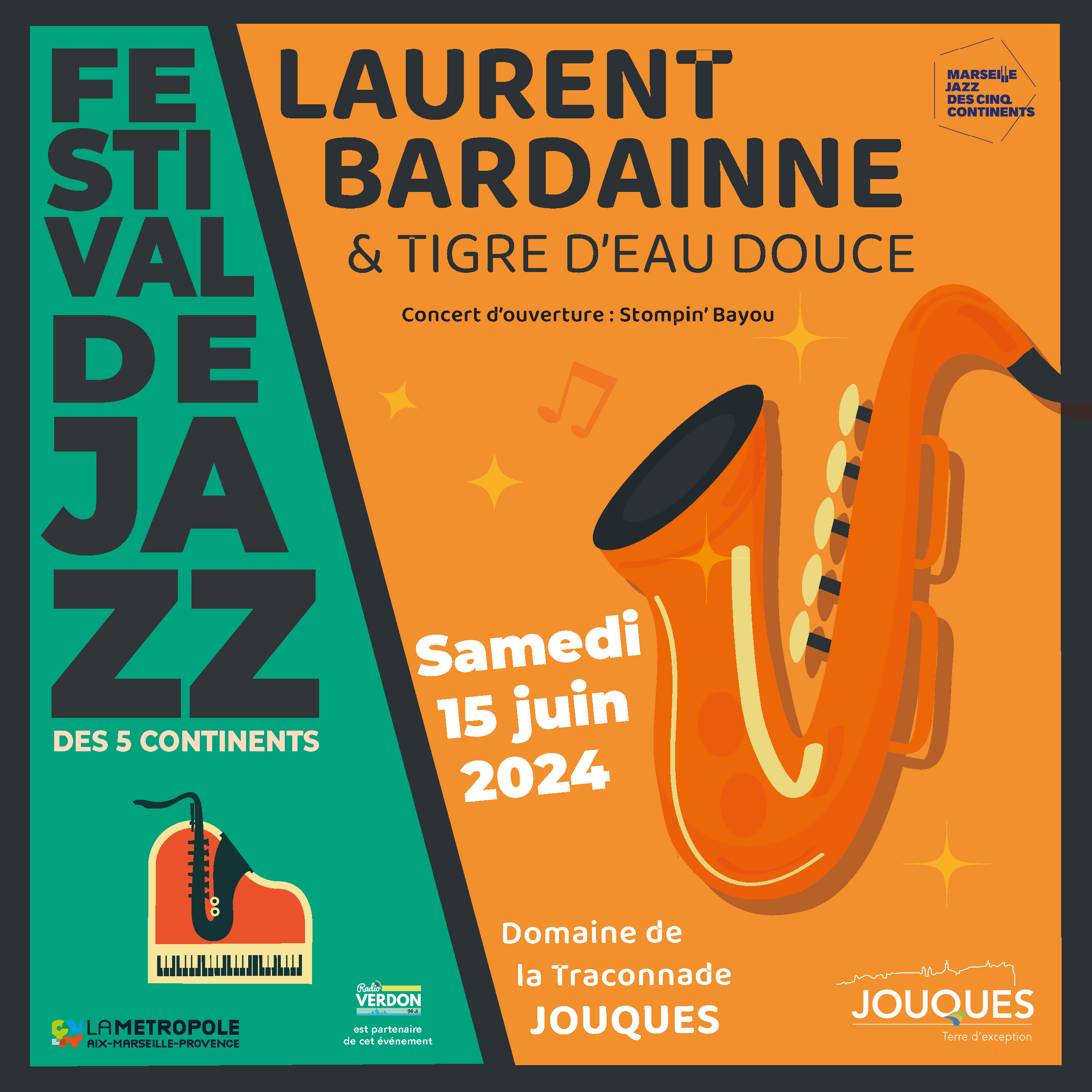 ✧ FESTIVAL JAZZ des 5 CONTINENTS ✧ Laurent BARDAINNE & Tigre d’Eau Douce null France null null null null
