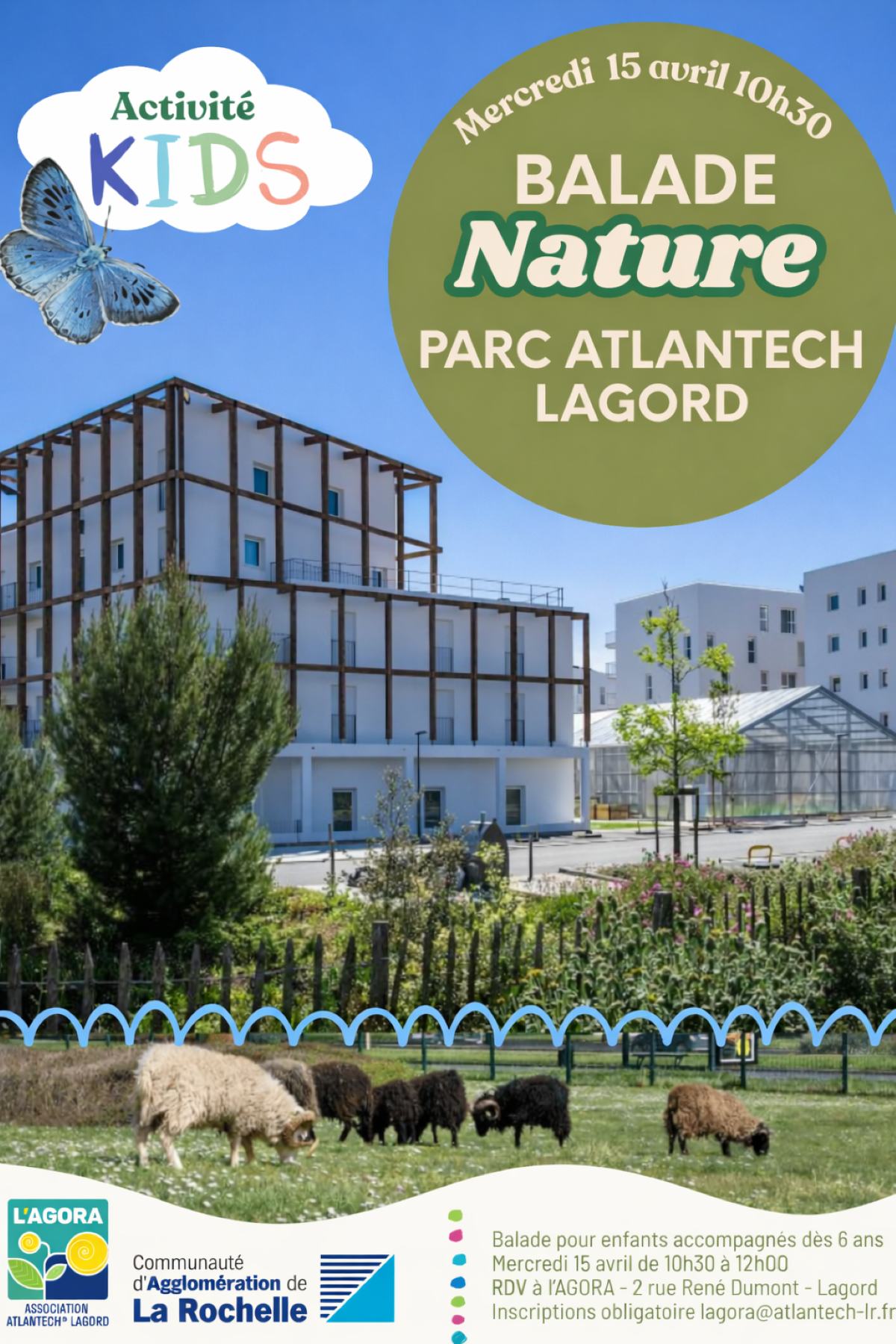 Balade nature pour petits et grands autour du Parc Atlantech