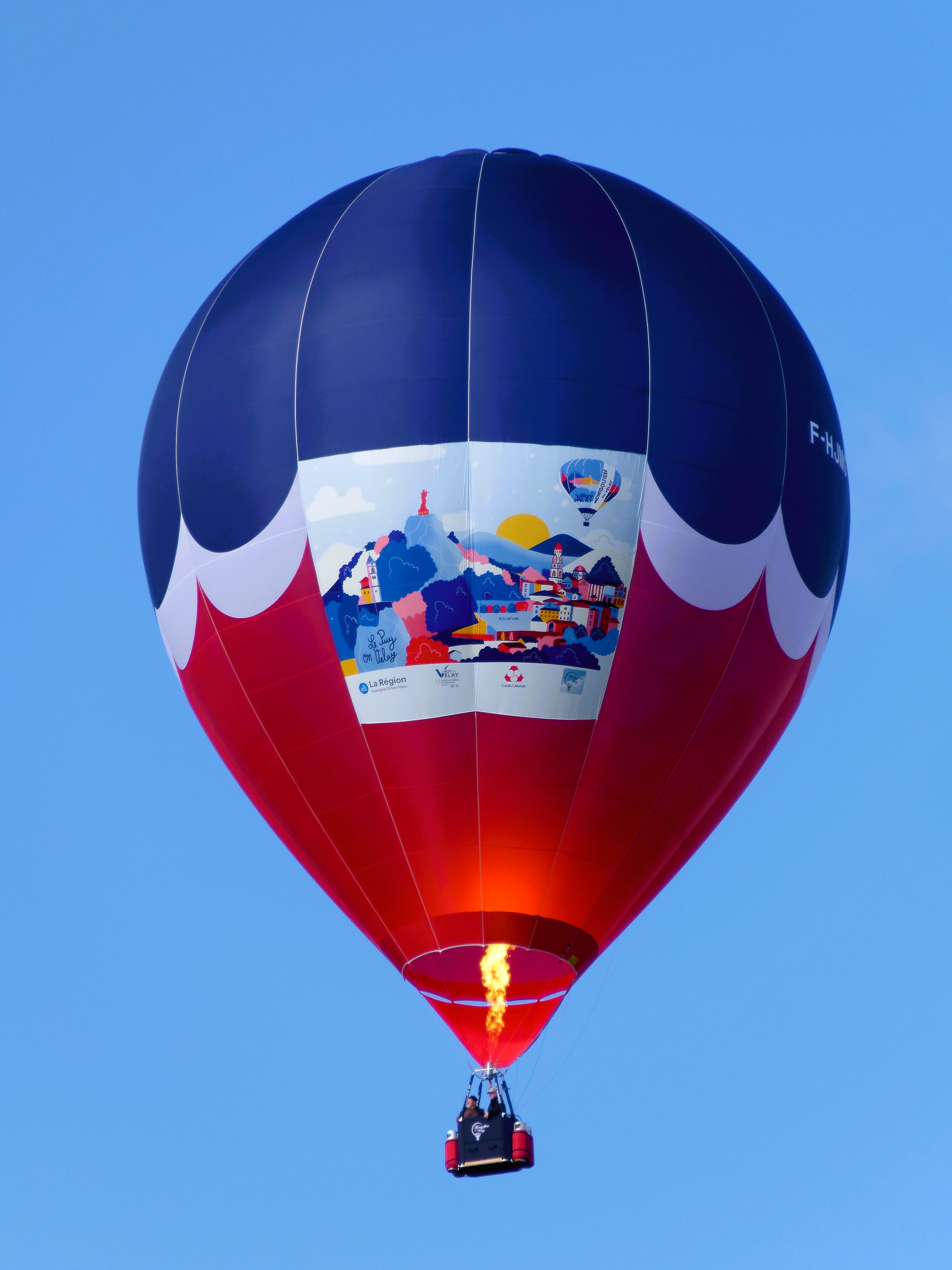 Vol en montgolfière avec Montgolfière en Velay