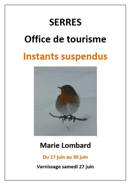 Exposition : 'Instants suspendus' par Marie Lombard