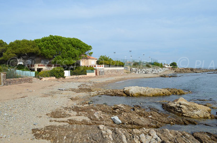 Plage de la Pinède aux Issambres