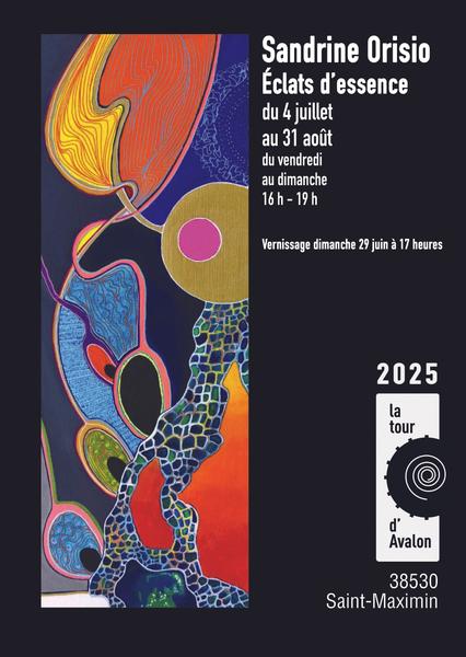 Exposition "Éclats d'essence" de Sandrine Orisio