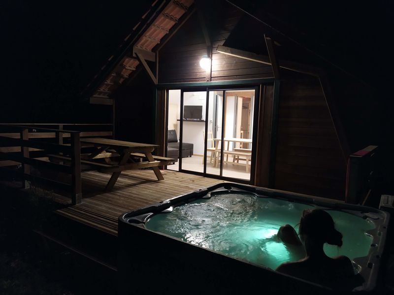 Chalet SPA de nuit