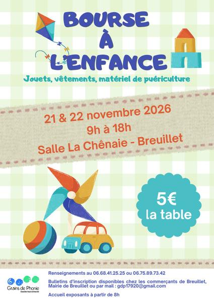 Bourse à l'enfance
