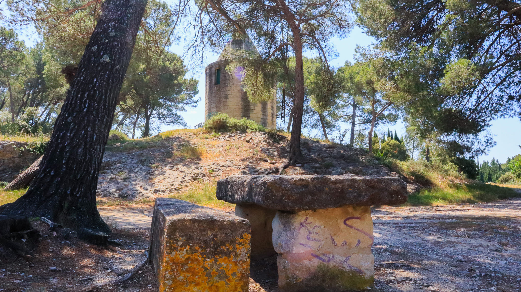 Aire de pique-nique du Moulin de Bretoule, Barbentane - photo 4
