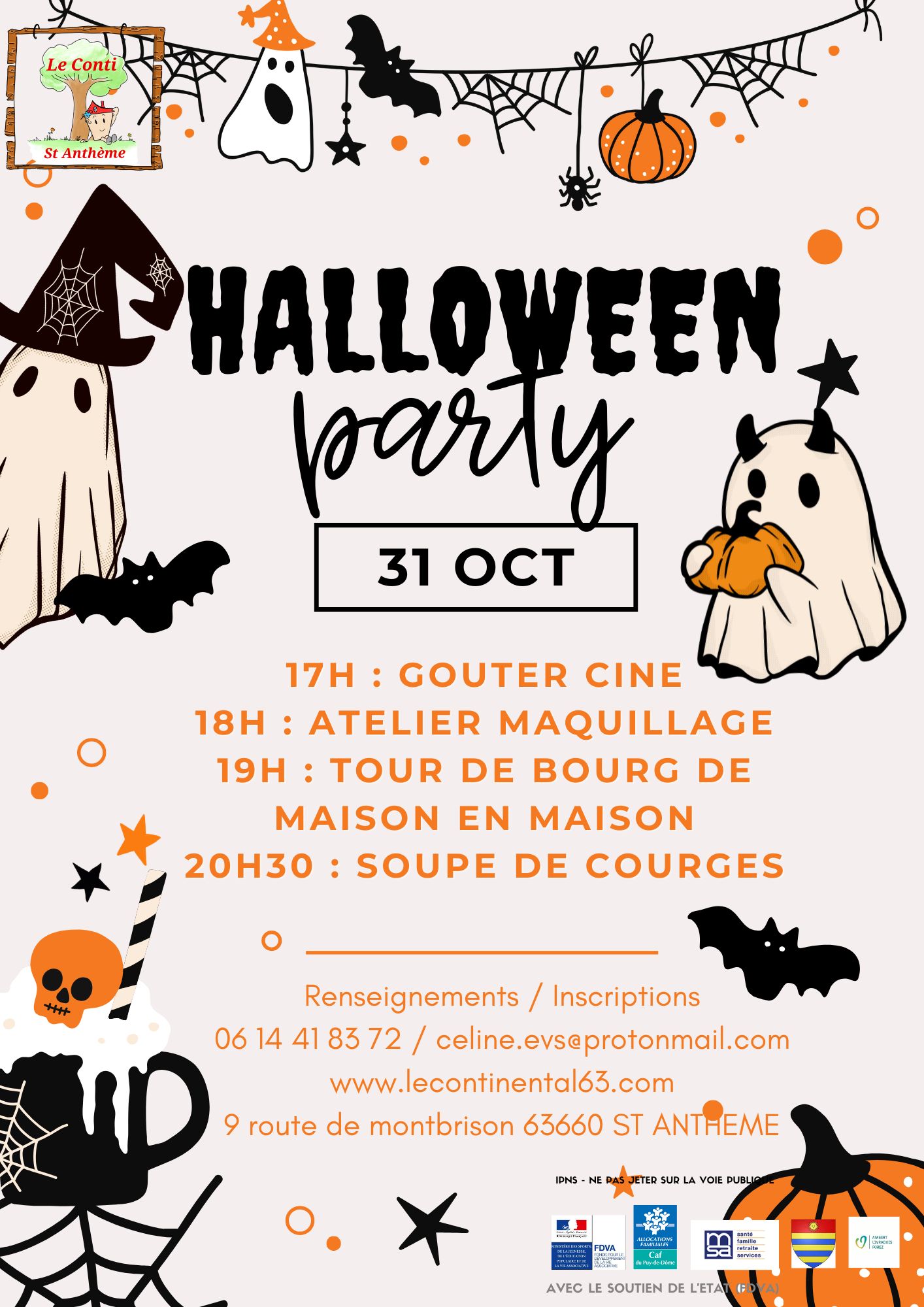 Halloween Party // Saint-Anthème