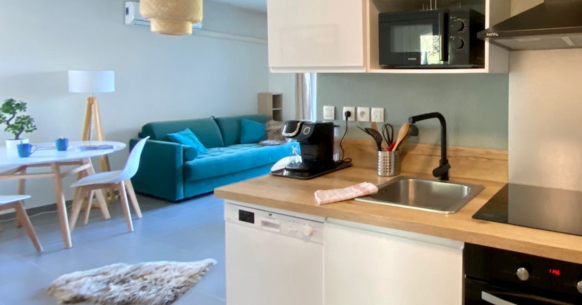 Studio L'Eden La Ciotat, piscine et parking privé