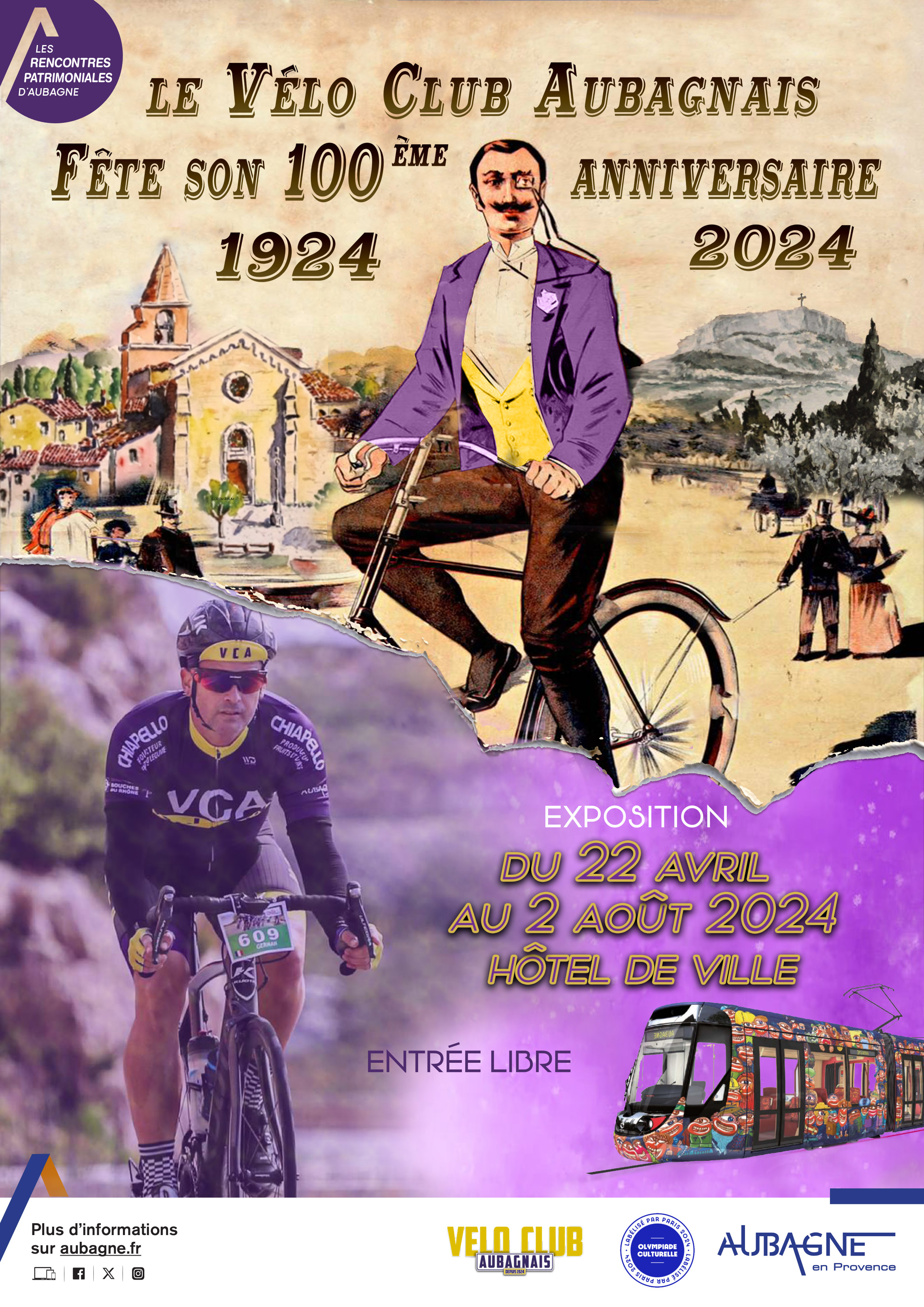 Le Vélo Club Aubagnais fête son 100e anniversaire