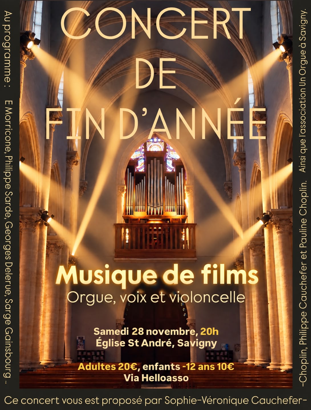 Affiche concert