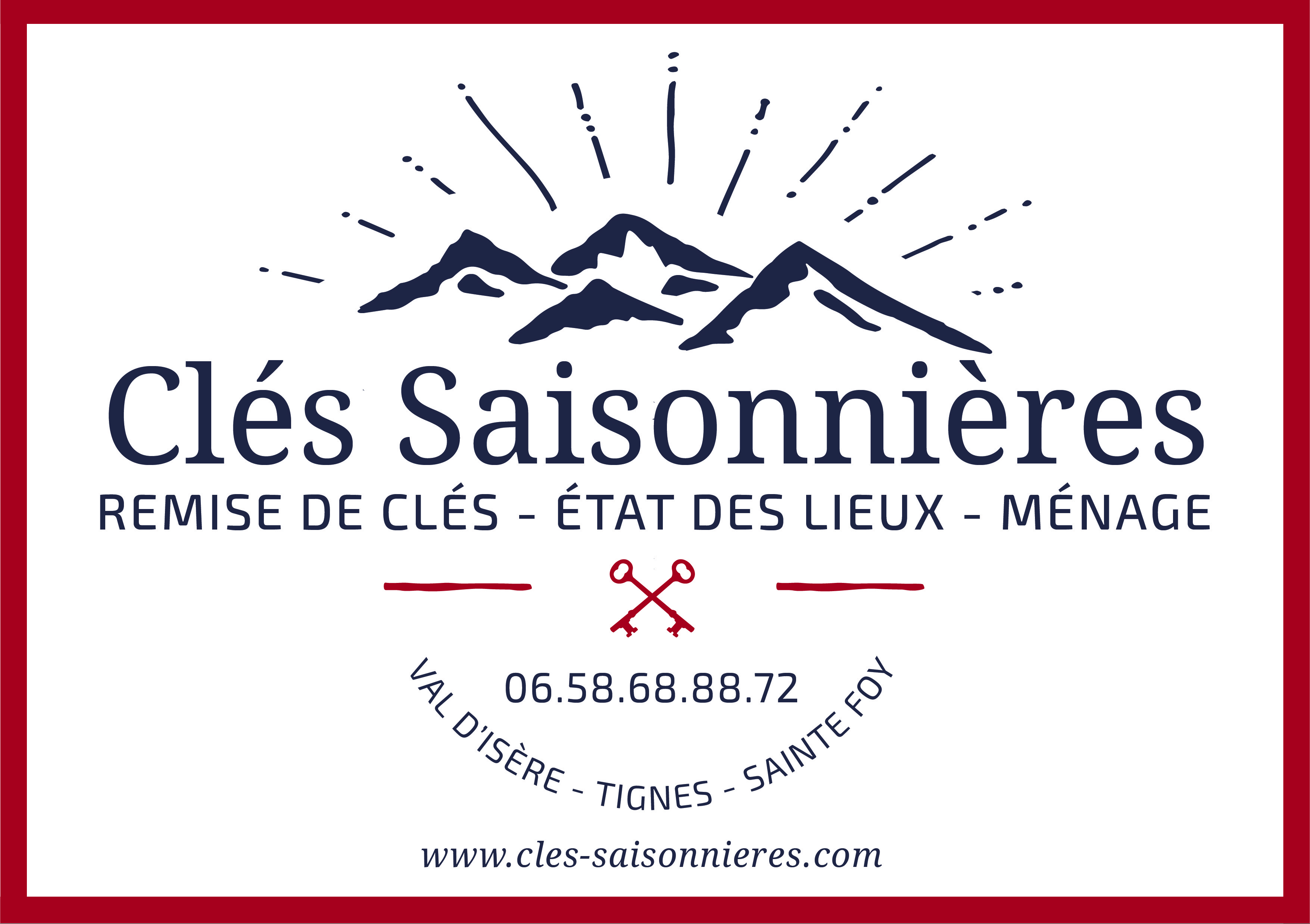 Logo Clés Saisonnières Val d'Isère