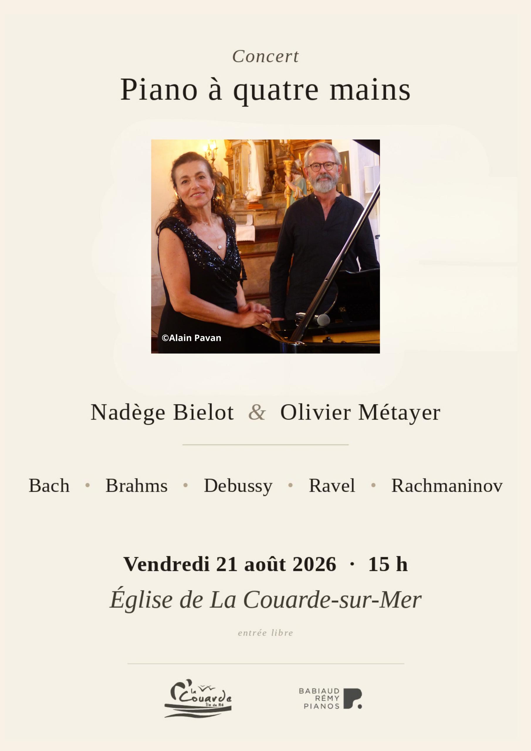 Concert à quatre mains