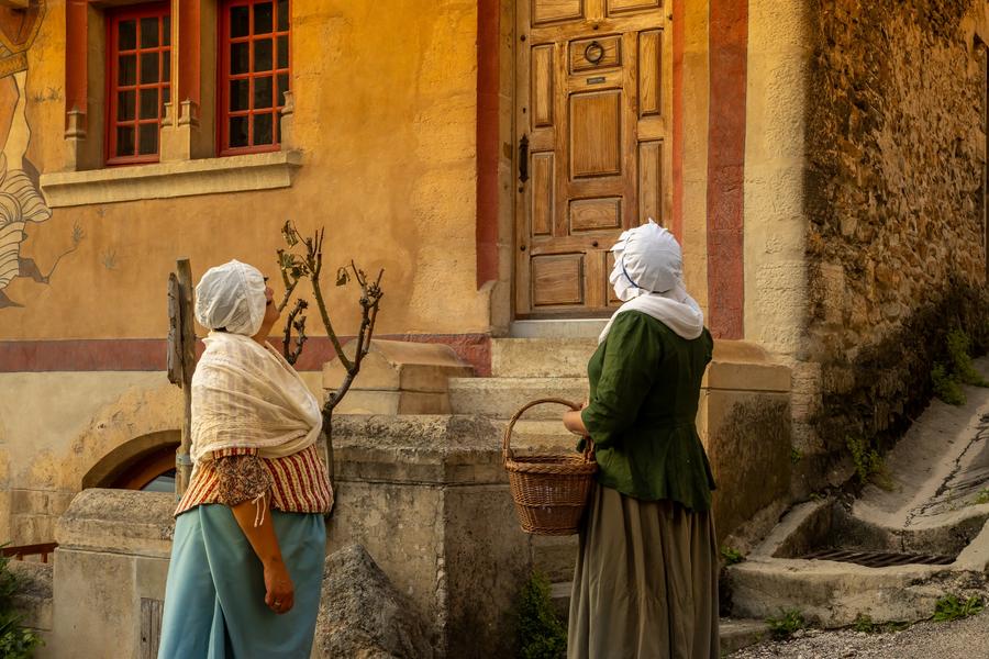 Chroniques d'un village vigneron : la vie de Benoitte et Félicitée_Saint-Sorlin-en-Bugey