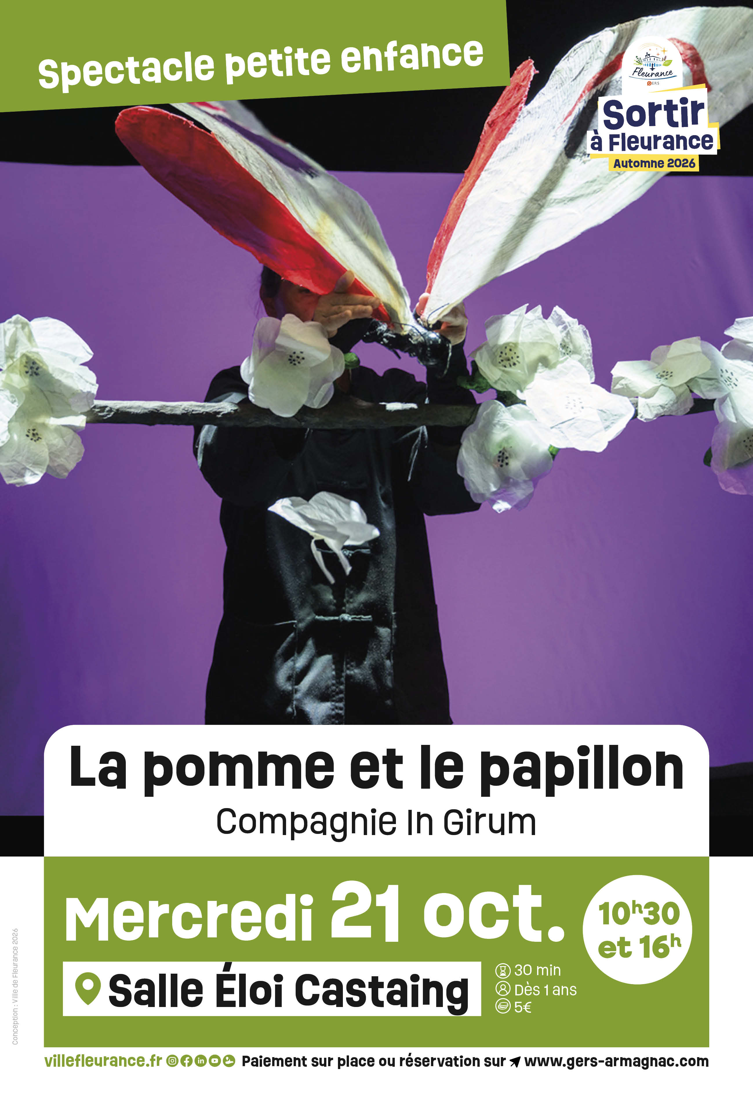 La pomme et le papillon_Fleurance