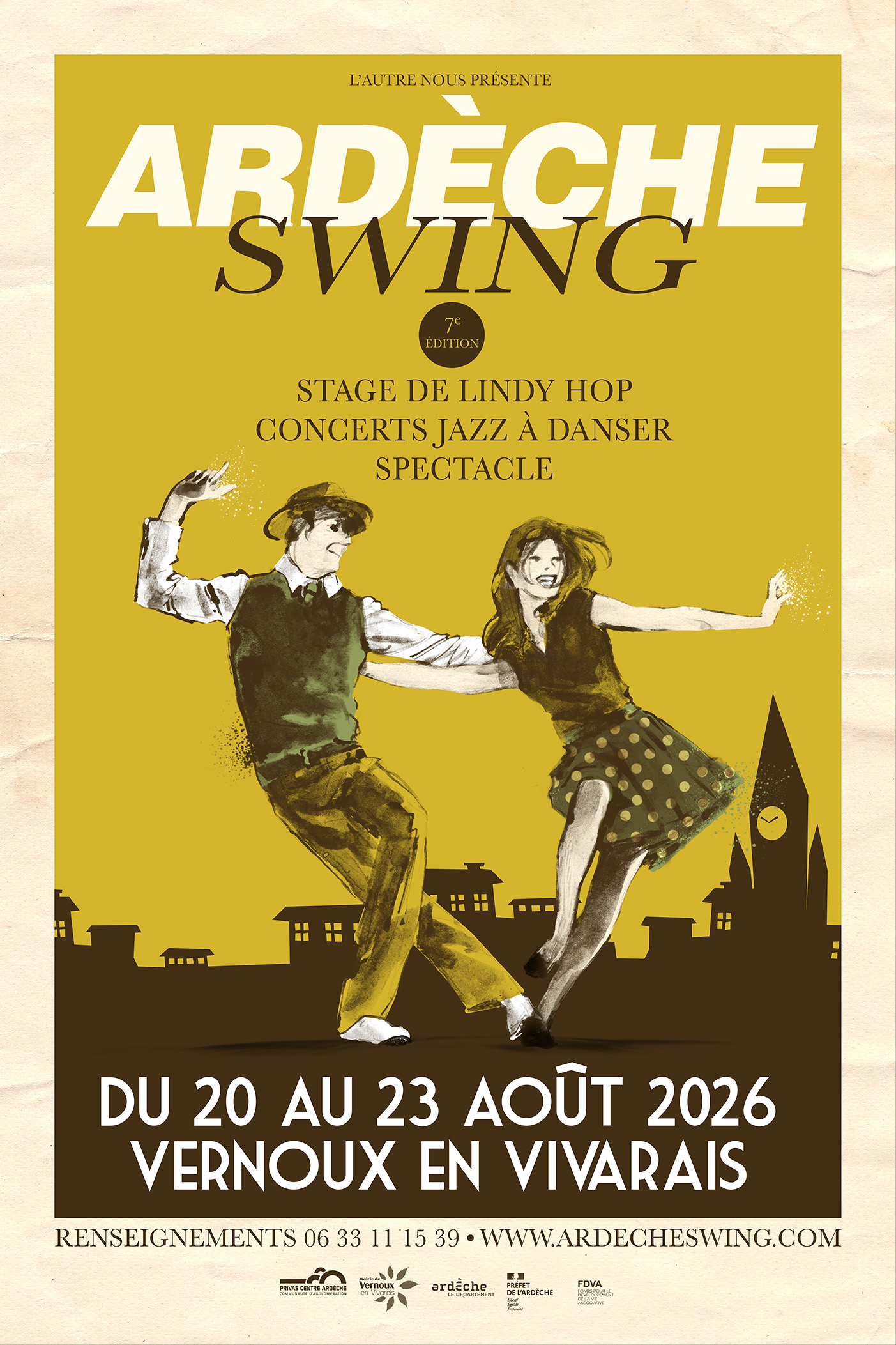 Affiche de la 7ème édition du festival 