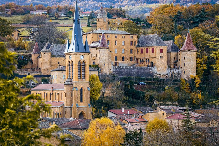 Les pierres dorées - Entre Pierres Dorées et Val d’Azergues - Boucle 7.4_Gleizé