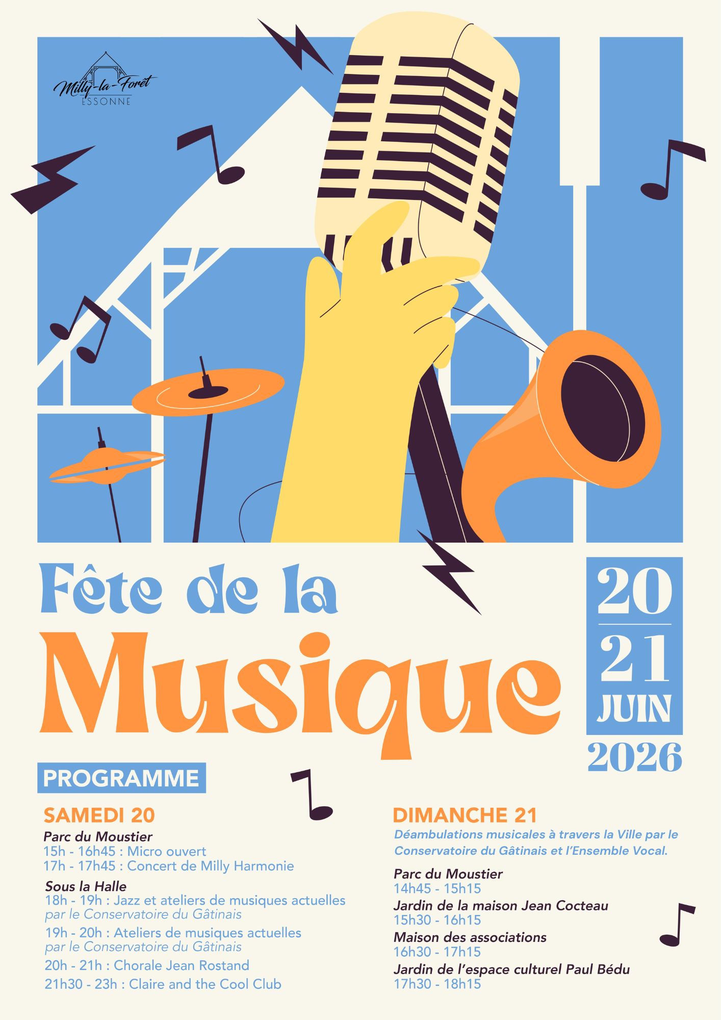 Fu00eate de la musique Milly_Milly-la-Foru00eat