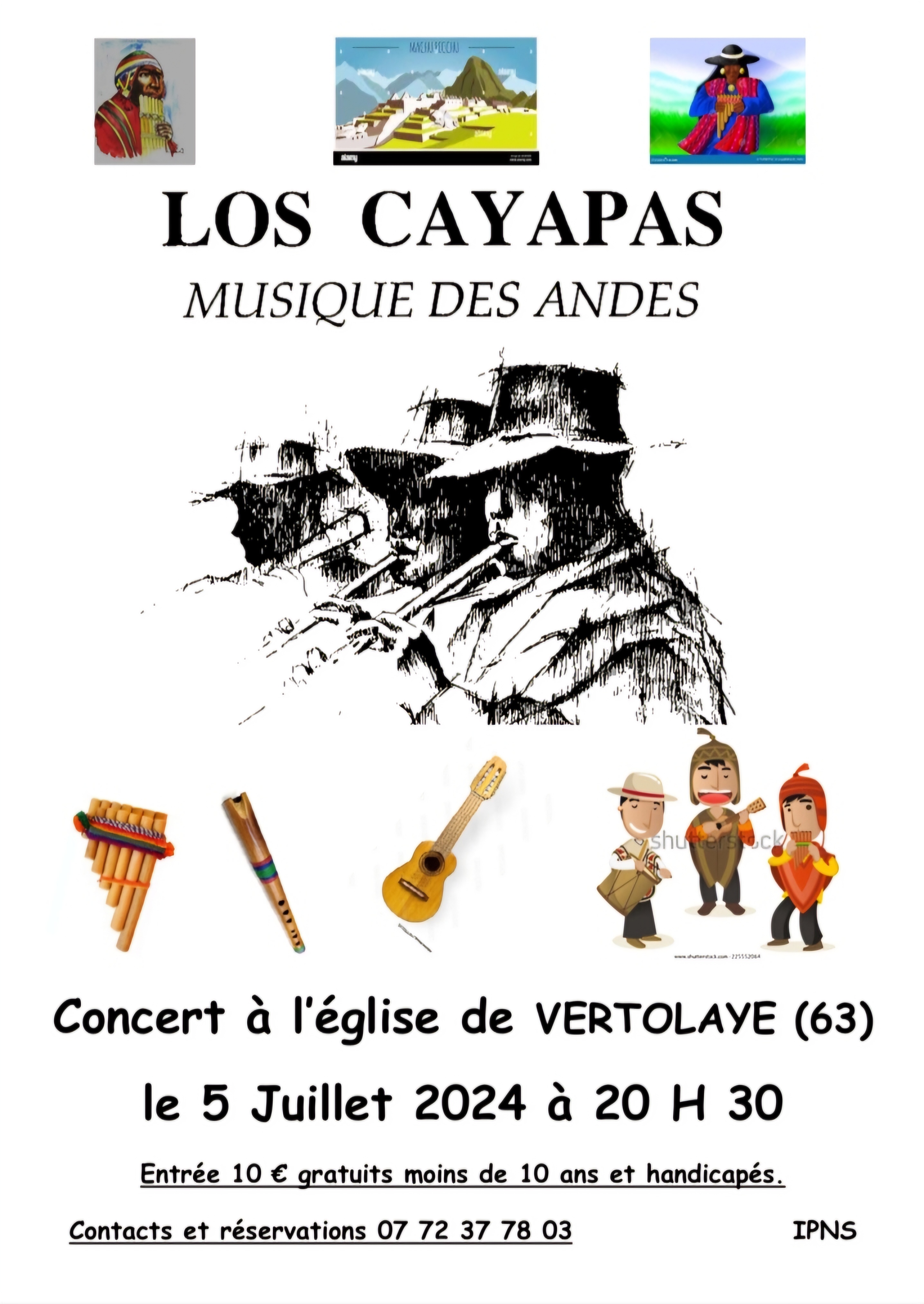 Concert – Musique des Andes