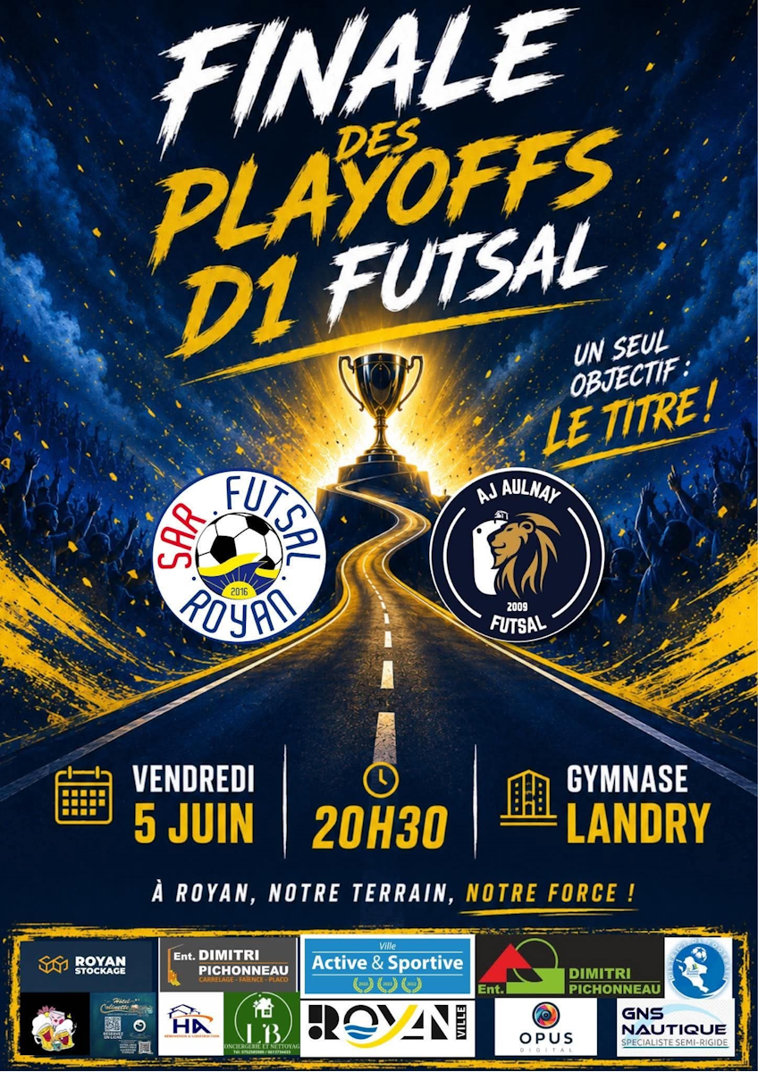 Futsal - finale des playoffs du championnat départemental D1