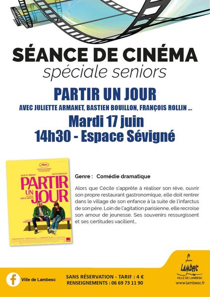 Ciné Seniors - Partir un jour