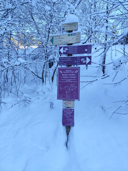 Boucle des Plaines - sentier raquettes_Cordon